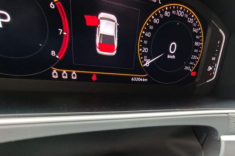 Used Volkswagen Lavida 2023 280TSI DSG Starry Sky Elegance Edition Odometer Close Up