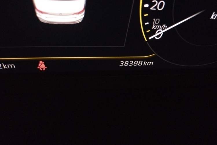Used Volkswagen Lavida 2023 Revised Version 1.5L Automatic Starry Sky Edition – 5 Million Units Odometer Close Up