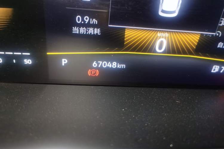 Used Volkswagen Lavida 2023 280TSI DSG Starry Sky Deluxe Edition Odometer Close Up