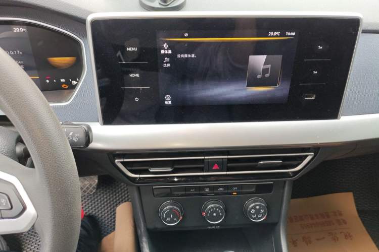 Used Volkswagen Lavida 2023 Revised 1.5L Automatic DeYi Edition Audio And AC Panel