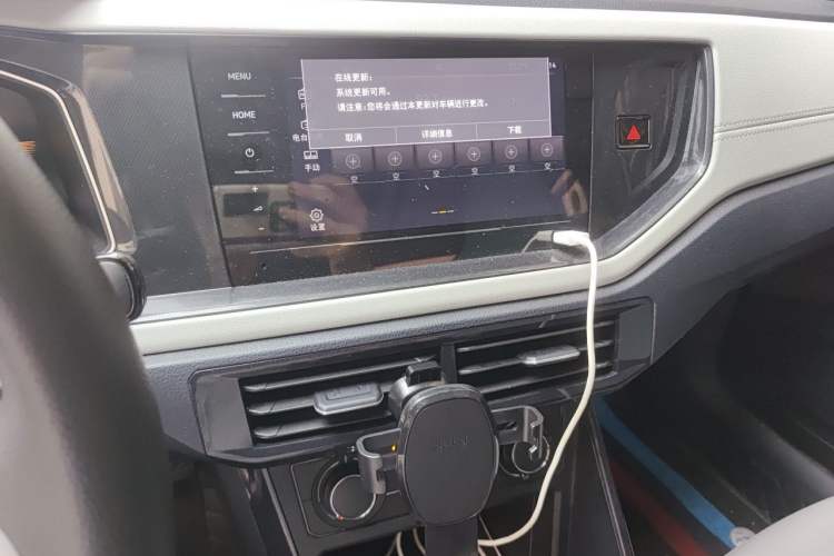 Used Volkswagen Lavida 2023 New Sharp 1.5L Automatic New Wish Edition Audio And AC Panel