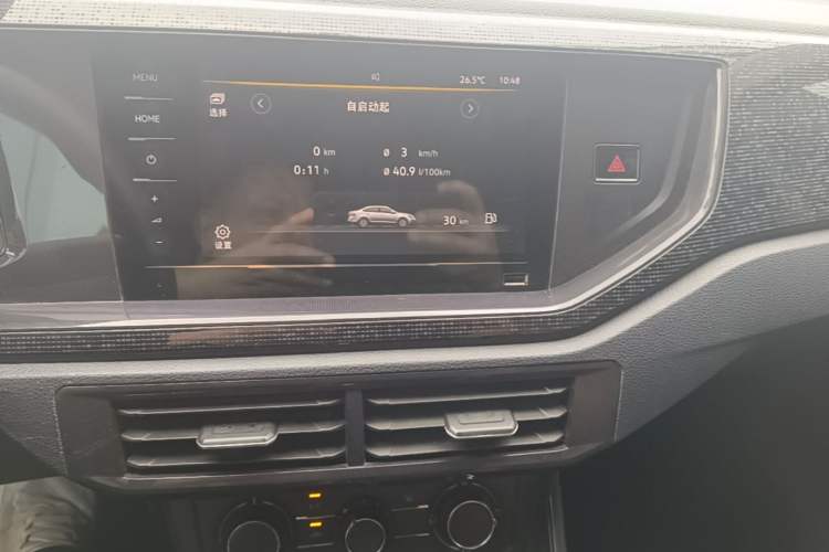 Used Volkswagen Lavida 2023 New Rui 1.5L Automatic New Yi Edition Audio And AC Panel