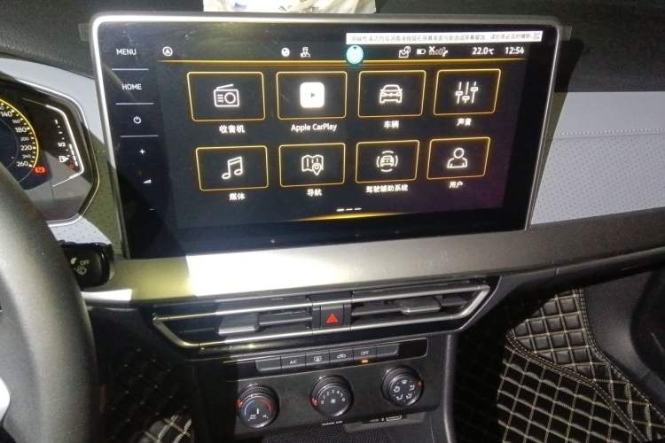 Used Volkswagen Lavida 2023 Revised Version 1.5L Automatic 5 Millionth Edition Audio And AC Panel