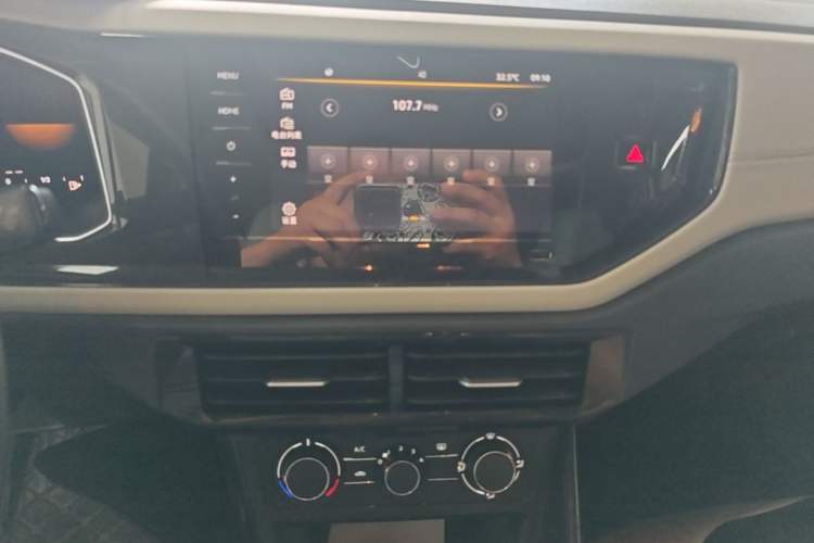 Used Volkswagen Lavida 2023 New Sharp 1.5L Automatic New Wish Edition Audio And AC Panel