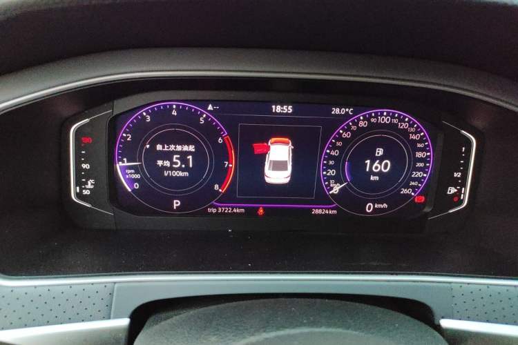Used Volkswagen Lavida 2023 1.5L Automatic 5 Million Edition Instrument Cluster