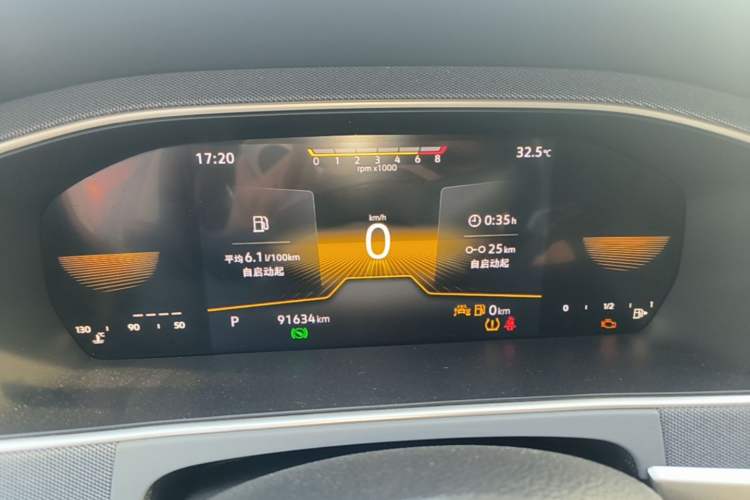 Used Volkswagen Lavida 2023 Revised 1.5L Automatic DeYi Edition Instrument Cluster