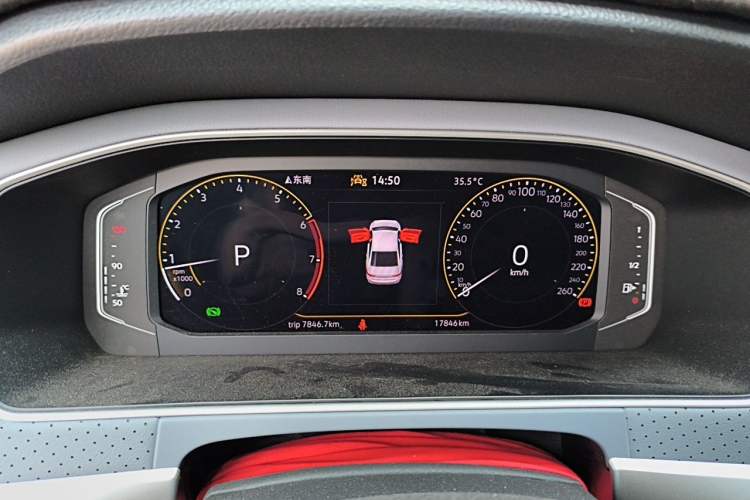 Used Volkswagen Lavida 2023 Revised Version 1.5L Automatic Starry Sky Edition – 5 Million Units Instrument Cluster
