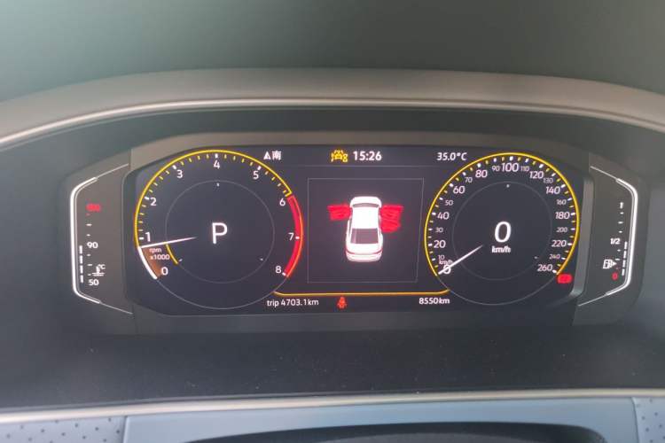 Used Volkswagen Lavida 2023 Revised Version 1.5L Automatic – Full-Option Edition Instrument Cluster