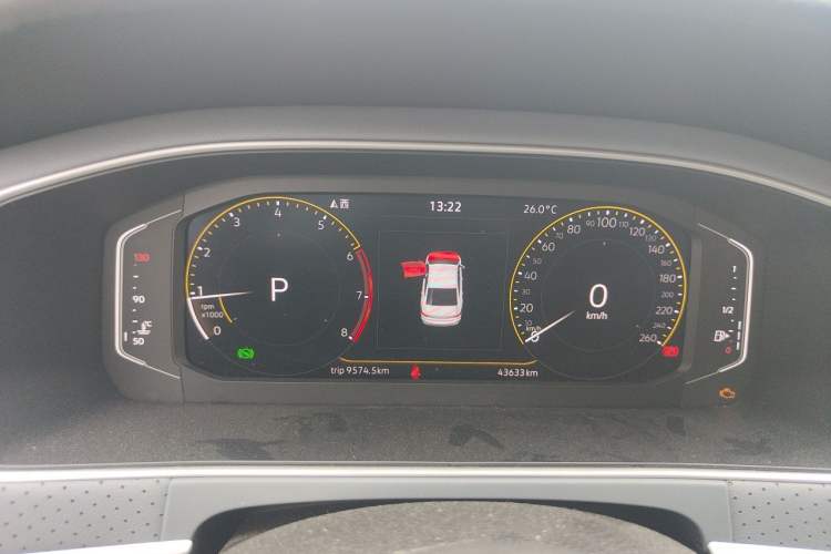 Used Volkswagen Lavida 2023 1.5L Automatic Starry Sky 5 Million Edition Instrument Cluster