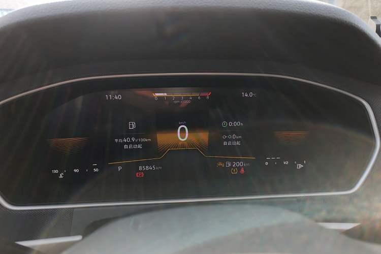 Used Volkswagen Lavida 2023 Revised 1.5L Automatic DeYi Edition Instrument Cluster