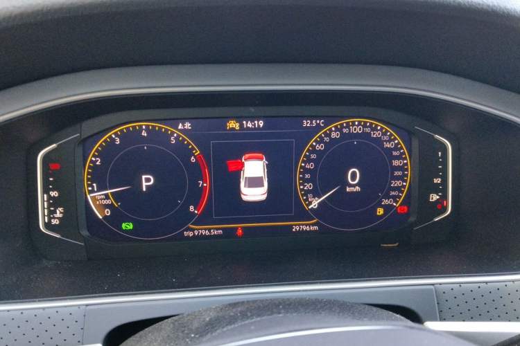 Used Volkswagen Lavida 2023 1.5L Automatic Starry Sky 5 Million Edition Instrument Cluster