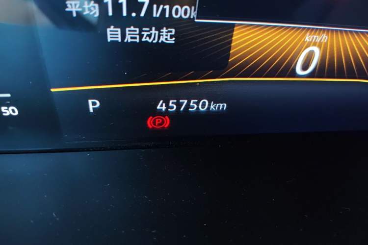 Used Volkswagen Lavida 2023 280TSI DSG Starry Sky Deluxe Edition Odometer Close Up