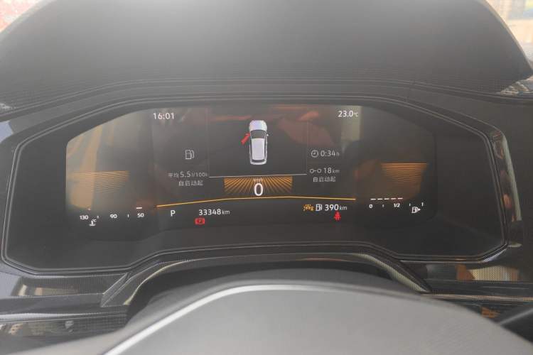 Used Volkswagen Lavida 2023 New Rui 1.5L Automatic New Yi Edition Odometer Close Up