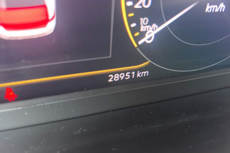 Used Volkswagen Lavida 2023 1.5L Automatic 5 Million Edition Odometer Close Up