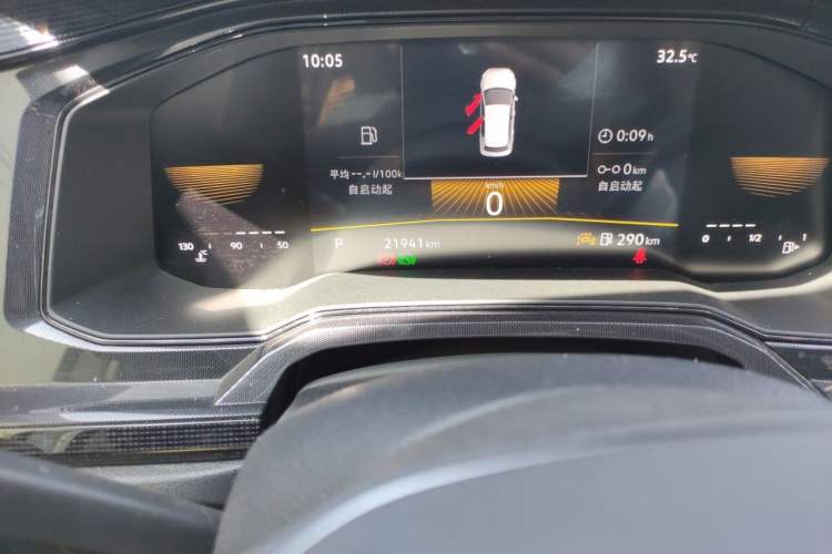 Used Volkswagen Lavida 2023 New Rui 1.5L Automatic New Yi Edition Odometer Close Up