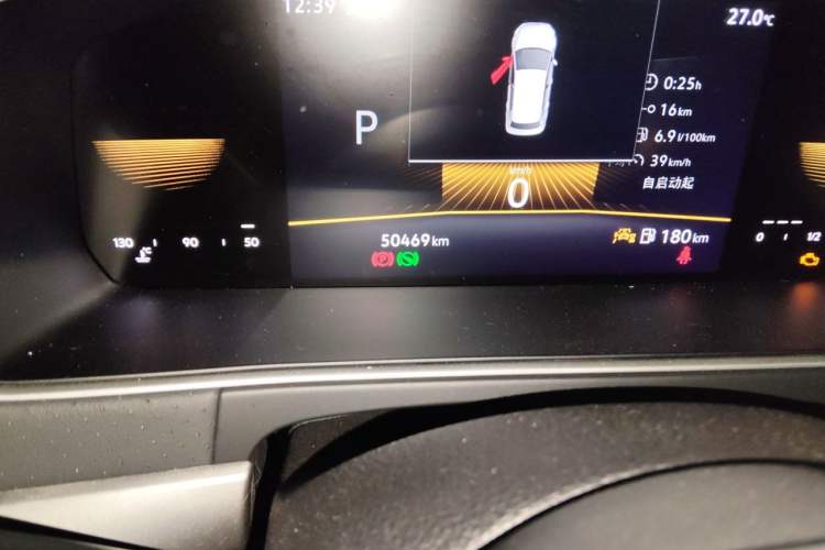 Used Volkswagen Lavida 2023 300TSI DSG Starry Full-Comfort Edition Odometer Close Up