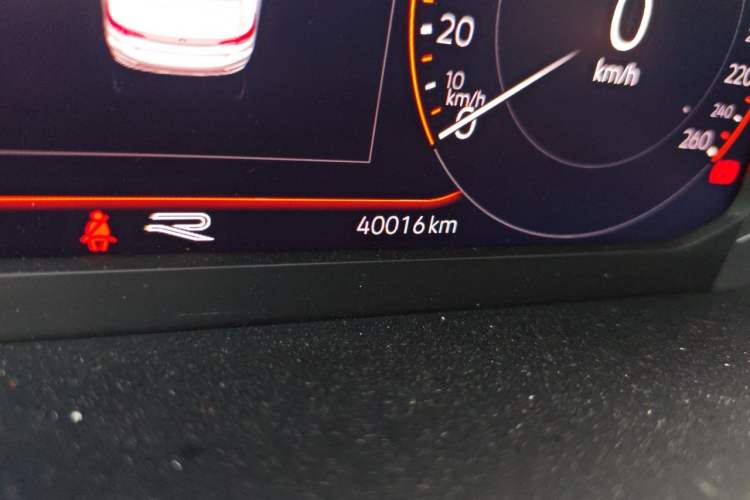 Used Volkswagen Lavida 2023 1.5L Automatic 5 Million Edition Odometer Close Up