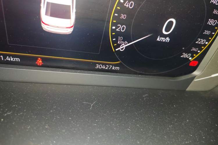 Used Volkswagen Lavida 2023 1.5L Automatic 5 Million Edition Odometer Close Up