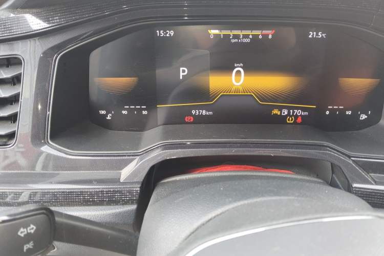 Used Volkswagen Lavida 2023 New Sharp 1.5L Automatic Excellent New Edition Odometer Close Up