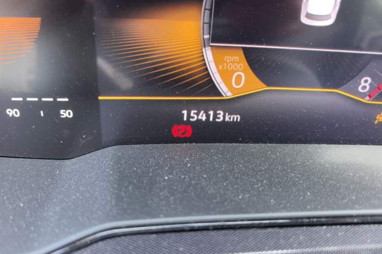Used Volkswagen Lavida 2023 New Sharp 1.5L Manual New Comfort Edition Odometer Close Up