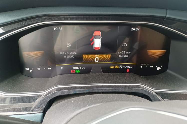 Used Volkswagen Lavida 2023 New Sharp 1.5L Automatic New Wish Edition Odometer Close Up