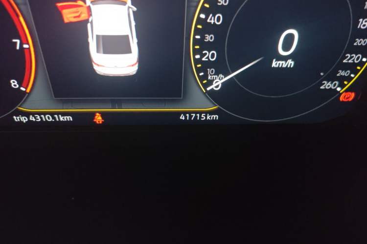 Used Volkswagen Lavida 2023 1.5L Automatic 5 Million Edition Odometer Close Up