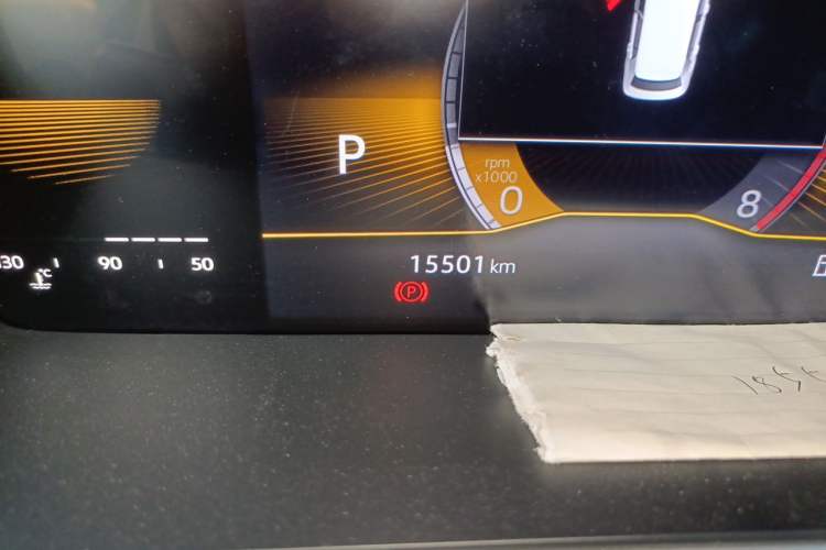 Used Volkswagen Lavida 2023 1.5L Automatic Full-Comfort Edition Odometer Close Up