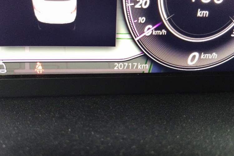 Used Volkswagen Lavida 2023 300TSI DSG Starry Sky Leading Edition Odometer Close Up