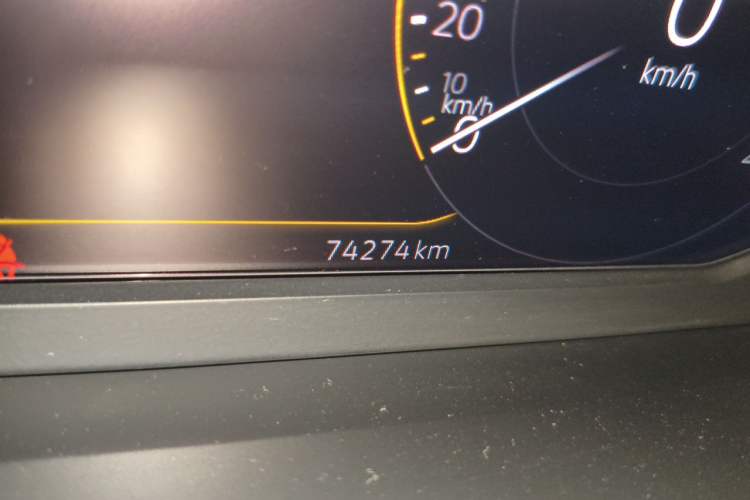 Used Volkswagen Lavida 2023 1.5L Automatic 5 Million Edition Odometer Close Up