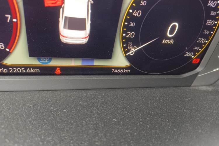 Used Volkswagen Lavida 2023 1.5L Automatic 5 Million Edition Odometer Close Up