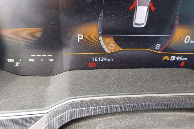 Used Volkswagen Lavida 2023 New Sharp 1.5L Automatic Outstanding New Vision Edition Odometer Close Up