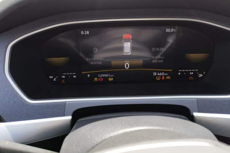 Used Volkswagen Lavida 2023 Revised 1.5L Automatic DeYi Edition Odometer Close Up