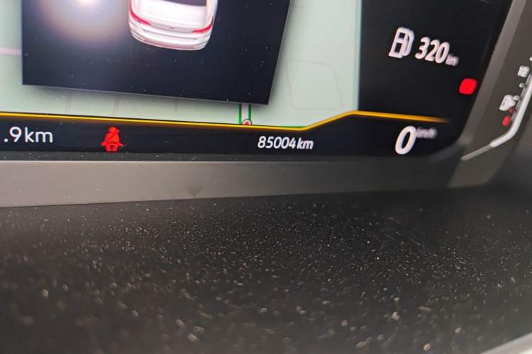Used Volkswagen Lavida 2023 Revised Version 1.5L Automatic 5 Millionth Edition Odometer Close Up