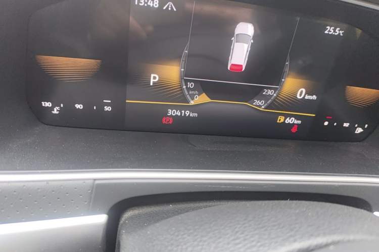 Used Volkswagen Lavida 2023 280TSI DSG Starry Sky Deluxe Edition Odometer Close Up