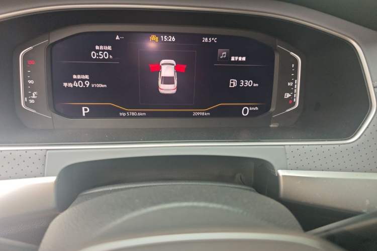 Used Volkswagen Lavida 2023 Revised Version 1.5L Automatic Starry Sky Edition – 5 Million Units Odometer Close Up