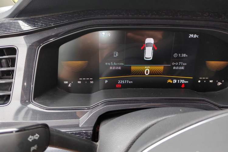 Used Volkswagen Lavida 2023 New Rui 1.5L Automatic New Yi Edition Odometer Close Up