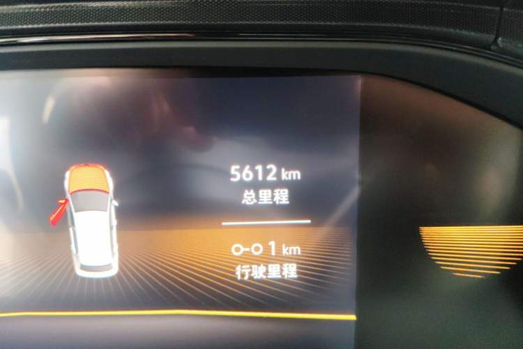 Used Volkswagen Lavida 2023 New Sharp 1.5L Automatic Excellent New Edition Odometer Close Up
