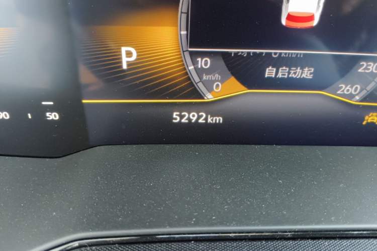 Used Volkswagen Lavida 2023 New Sharp 1.5L Automatic Excellent New Edition Odometer Close Up
