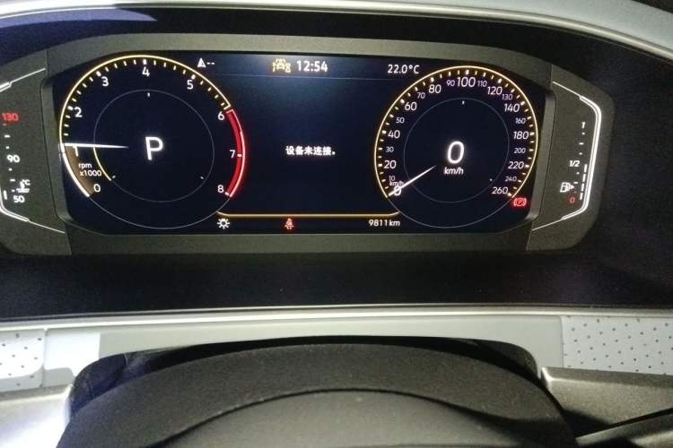 Used Volkswagen Lavida 2023 Revised Version 1.5L Automatic 5 Millionth Edition Odometer Close Up