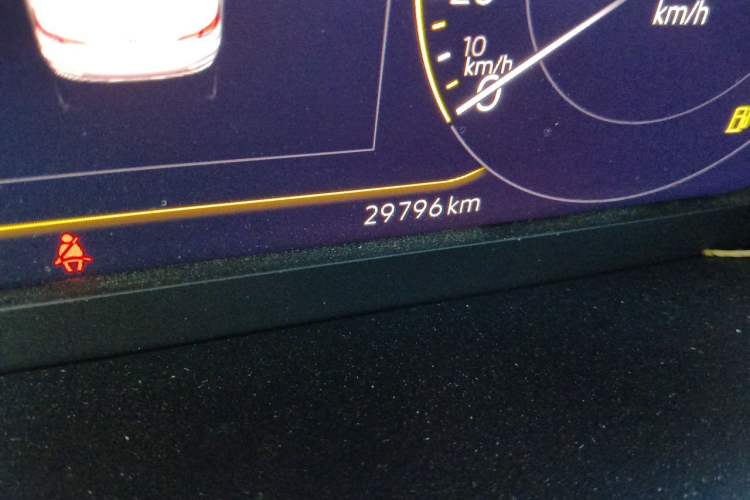 Used Volkswagen Lavida 2023 1.5L Automatic Starry Sky 5 Million Edition Odometer Close Up