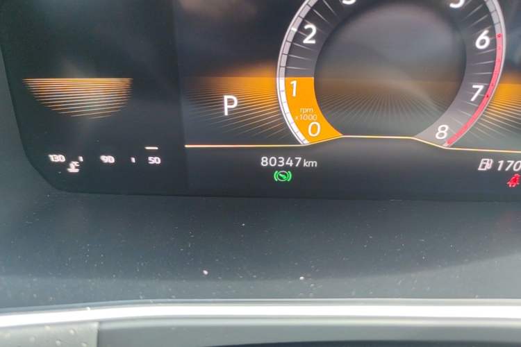 Used Volkswagen Lavida 2023 280TSI DSG Starry Sky Deluxe Edition Odometer Close Up
