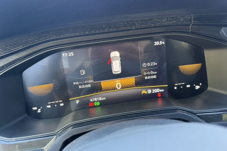 Used Volkswagen Lavida 2023 New Sharp 1.5L Automatic Excellent New Edition Odometer Close Up