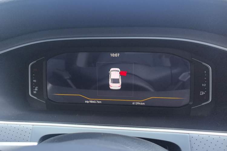 Used Volkswagen Lavida 2023 Revised Version 1.5L Automatic 5 Millionth Edition Odometer Close Up