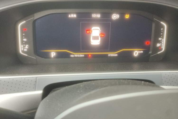 Used Volkswagen Lavida 2023 1.5L Automatic 5 Million Edition Odometer Close Up
