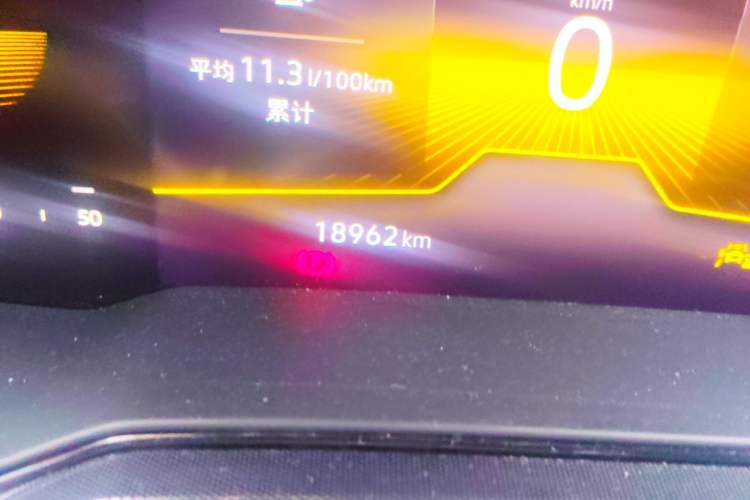 Used Volkswagen Lavida 2023 New Sharp 1.5L Automatic Excellent New Edition Odometer Close Up