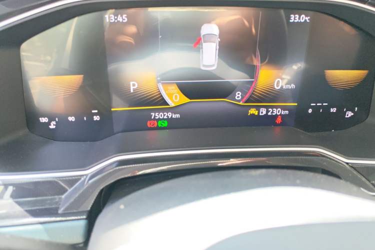 Used Volkswagen Lavida 2023 New Sharp 1.5L Automatic New Wish Edition Odometer Close Up