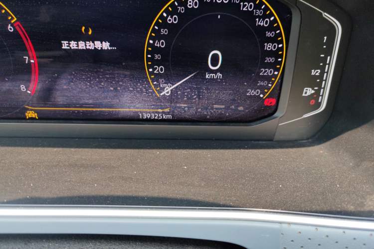 Used Volkswagen Lavida 2023 1.5L Automatic 5 Million Edition Odometer Close Up