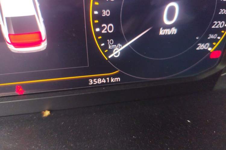 Used Volkswagen Lavida 2023 1.5L Automatic 5 Million Edition Odometer Close Up