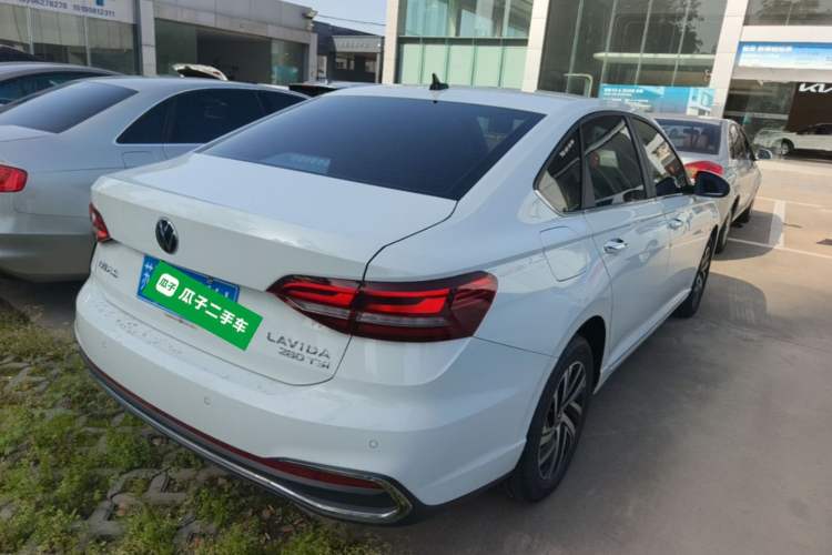 Used Volkswagen Lavida 2023 280TSI DSG Full-Comfort Edition Rear Right 45 Deg