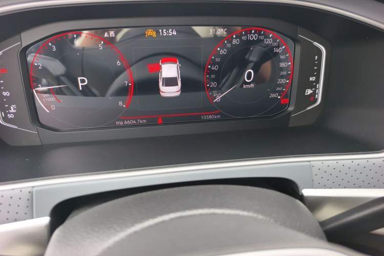 Used Volkswagen Lavida 2024 1.5L Automatic 5 Million Edition Odometer Close Up